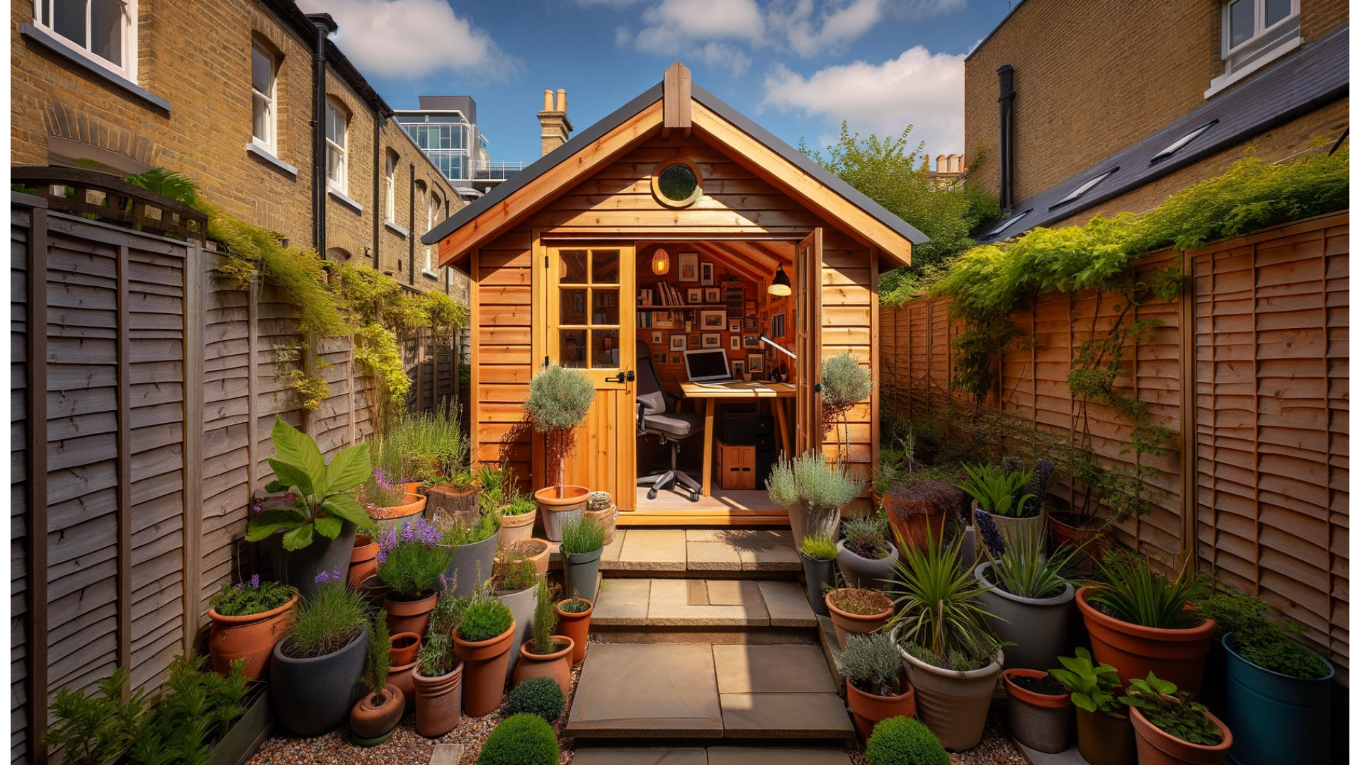 https://old.flatpacksheds.co.uk/image/cache/catalog/Blog%20Articles/DALL·E%202024-01-08%2013.29.21%20-%20A%20panoramic%20view%20of%20a%20small%20terrace%20garden%20in%20the%20UK,%20featuring%20a%20cozy%20shed%20converted%20into%20an%20office.%20The%20scene%20captures%20the%20charm%20of%20compact%20urban%20ga-1920x1080.png