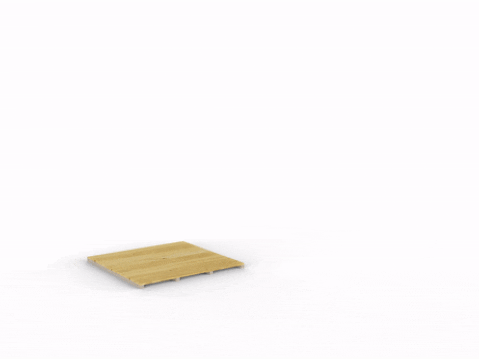 8ft x 6ft Pent Security Shed