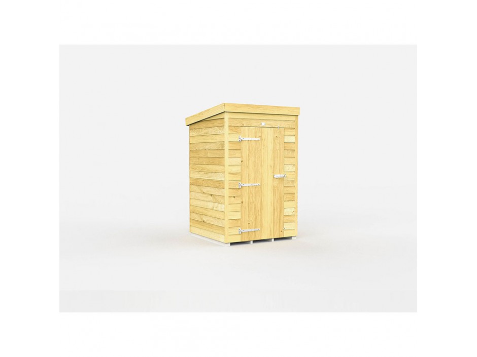 4ft x 4ft Pent Shed