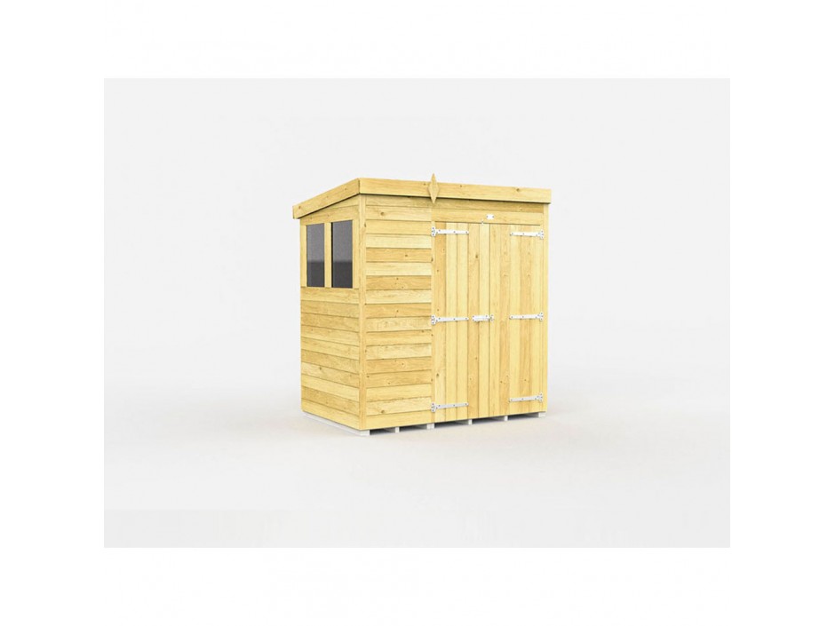 6ft x 4ft Pent Shed