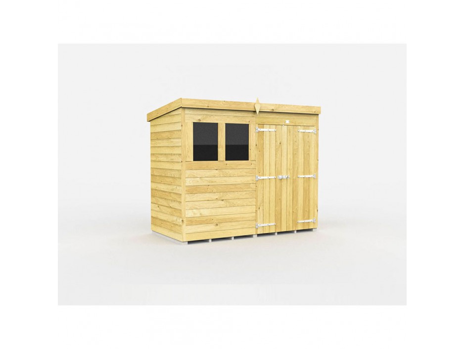 8ft x 4ft Pent Shed