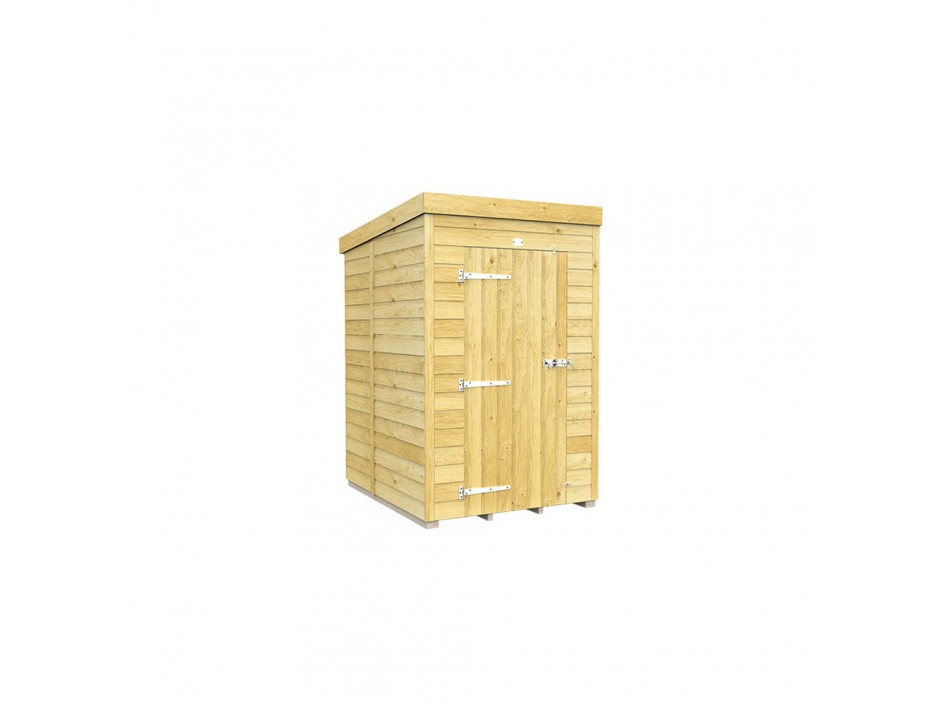 4ft x 5ft Pent Shed