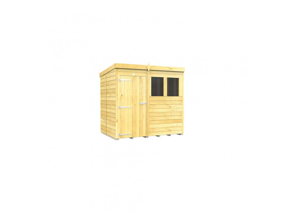 7ft x 5ft Pent Shed