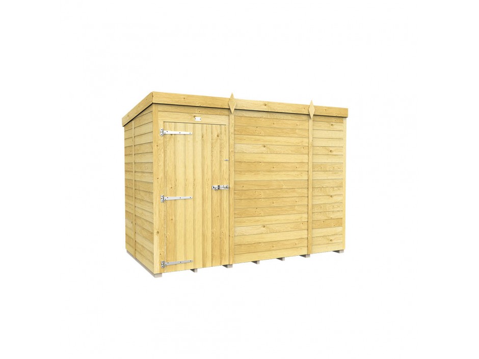 8ft x 5ft Pent Shed