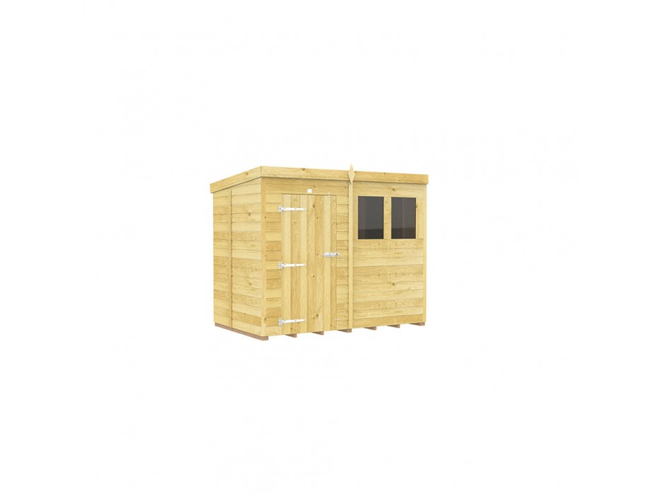 8ft x 5ft Pent Shed