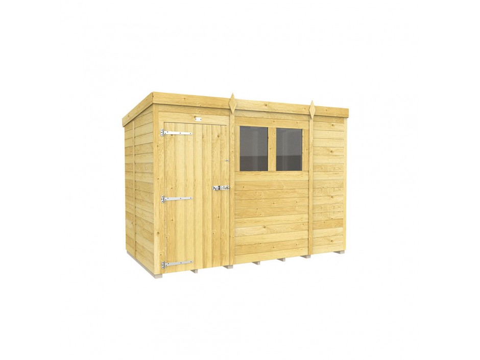 9ft x 5ft Pent Shed