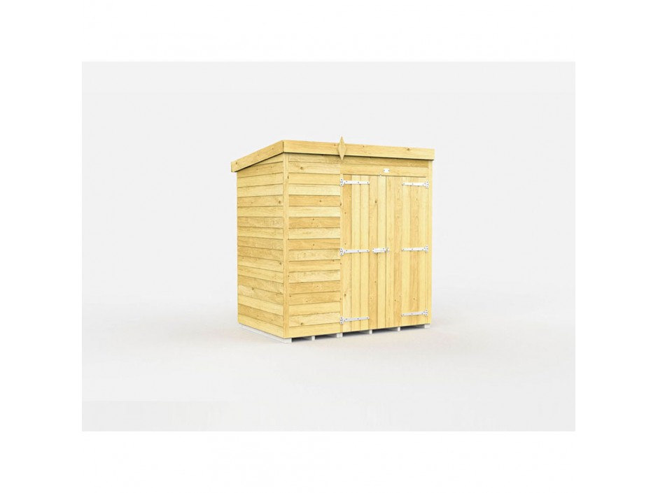 4ft x 6ft Pent Shed