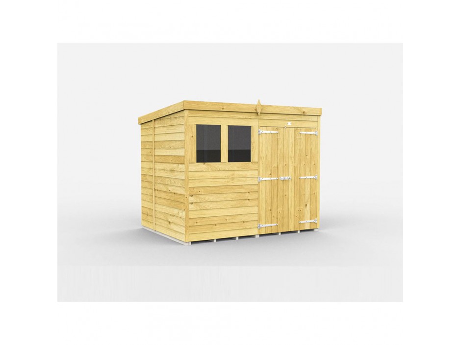 8ft x 6ft Pent Shed