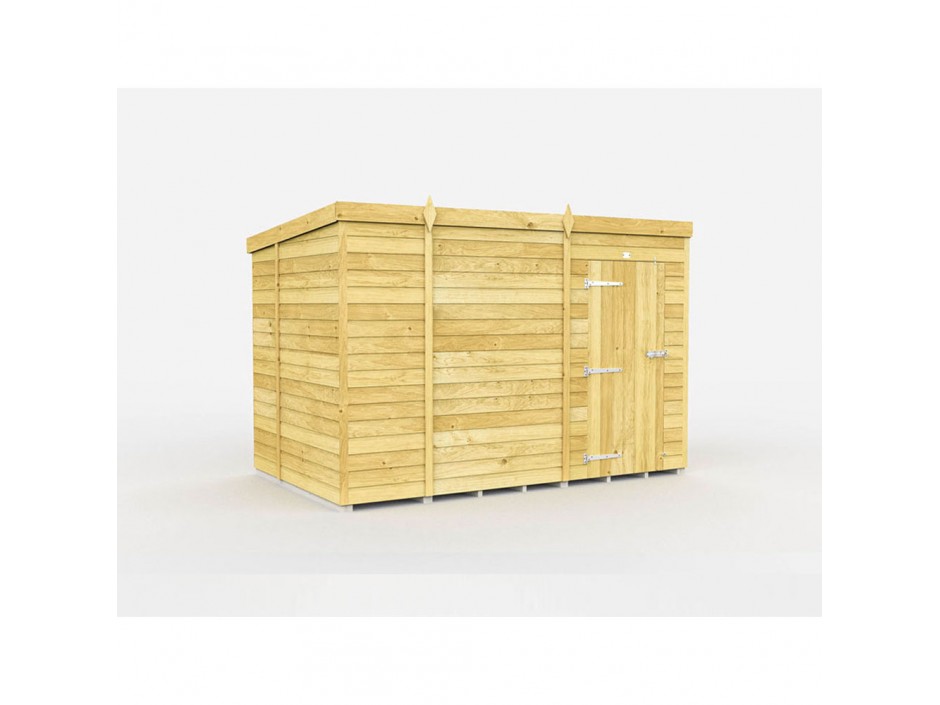 10ft x 6ft Pent Shed