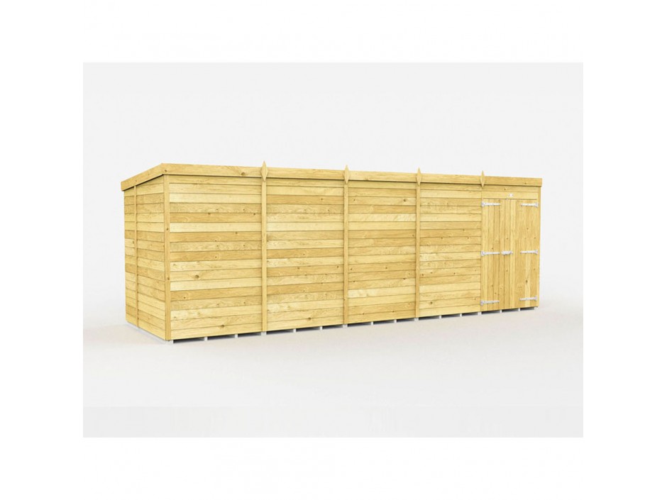 20ft x 6ft Pent Shed