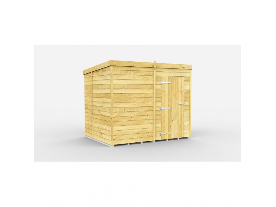 8ft x 7ft Pent Shed