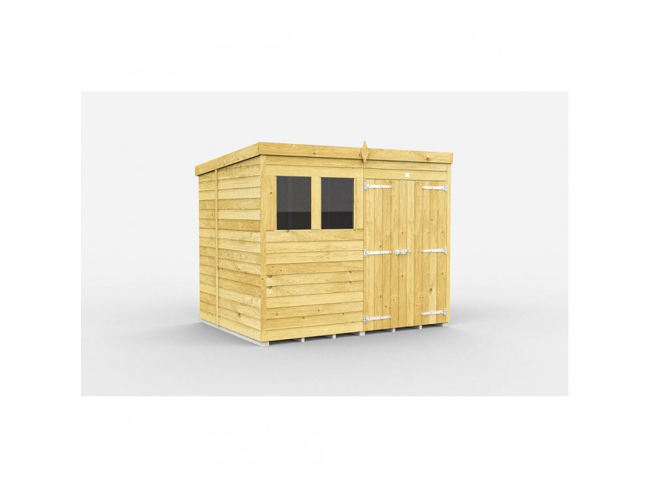 8ft x 7ft Pent Shed