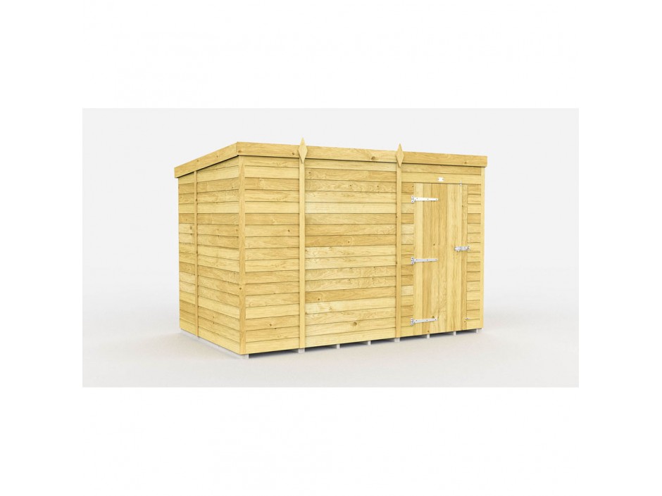10ft x 7ft Pent Shed