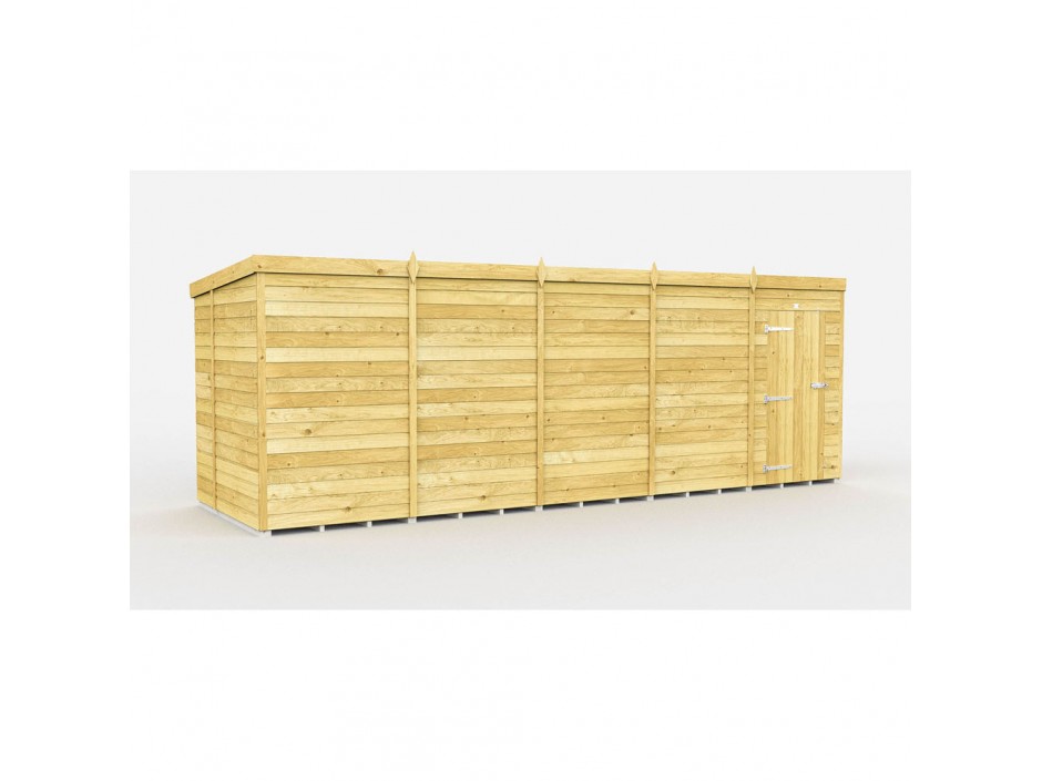 19ft x 7ft Pent Shed