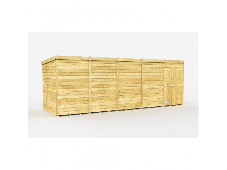 19ft x 7ft Pent Shed
