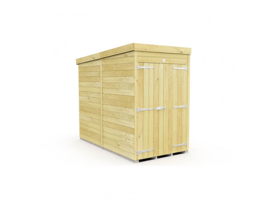 4ft x 8ft Pent Shed