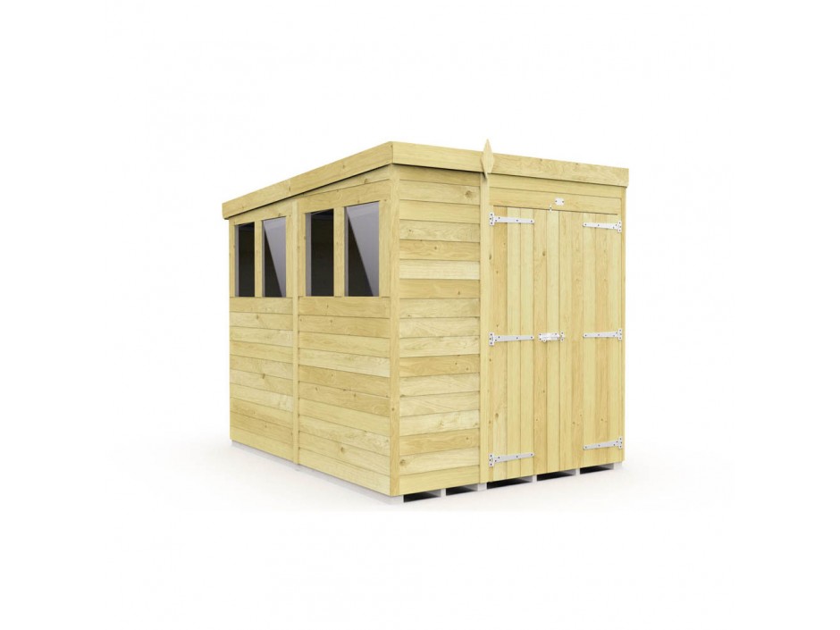 5ft x 8ft Pent Shed