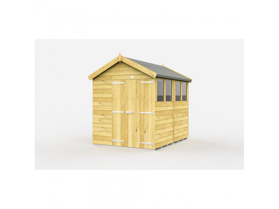 7ft x 8ft Apex Shed