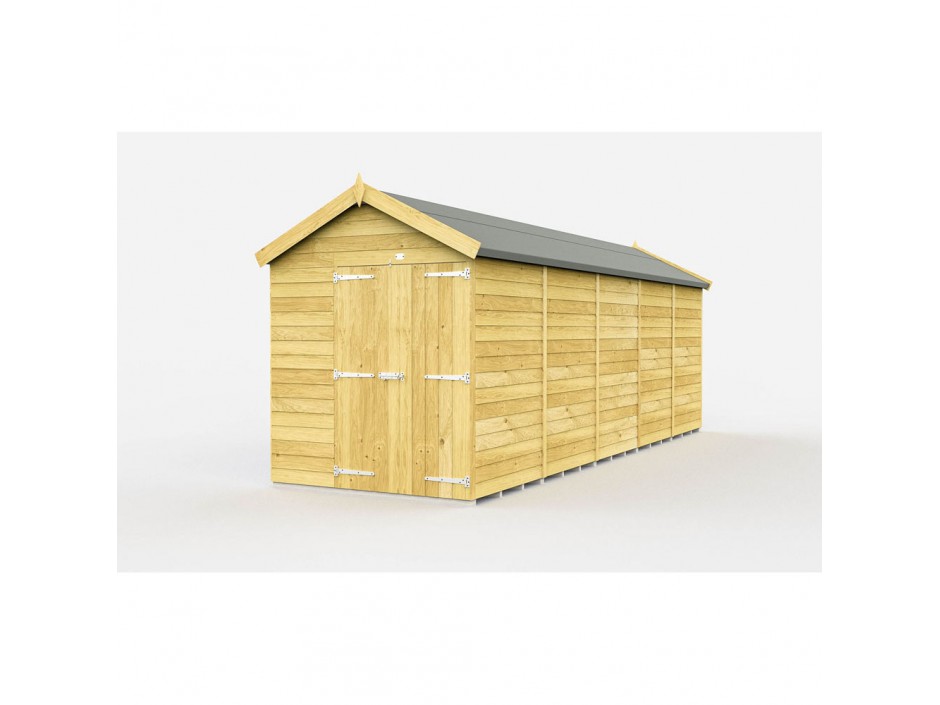 7ft x 20ft Apex Shed