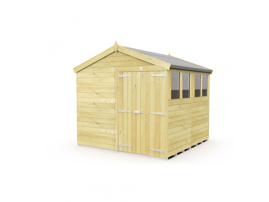 8ft x 8ft Apex Shed