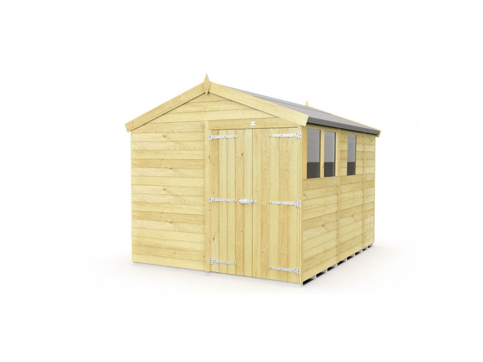 8ft x 9ft Apex Shed