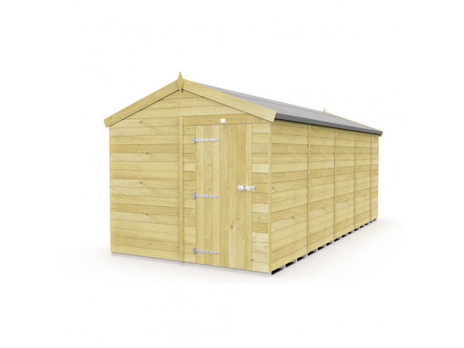 8ft x 19ft Apex Shed