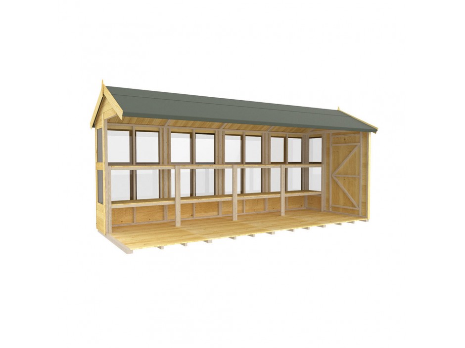 16ft x 6ft Apex Potting Shed