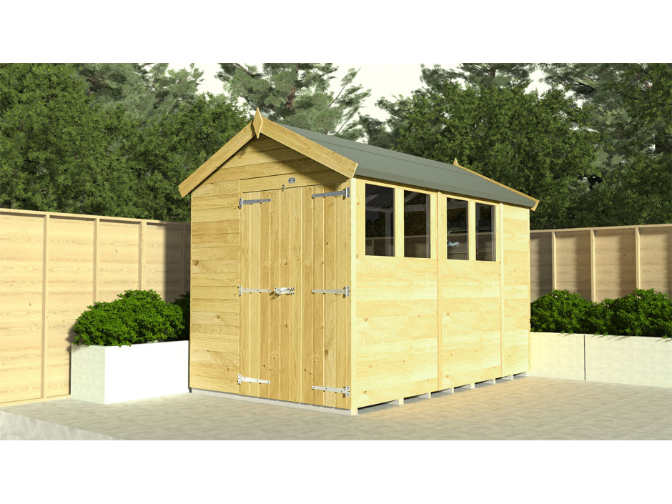 8ft x 14ft Apex Shed