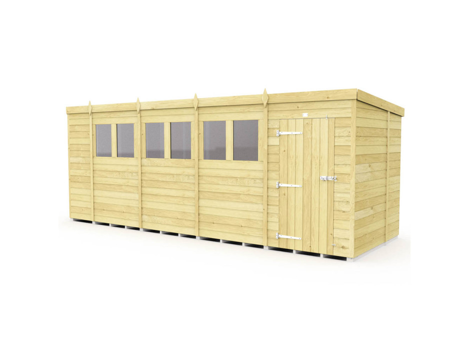 6ft Pent Sheds
