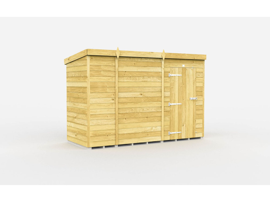 9ft x 4ft Pent Shed