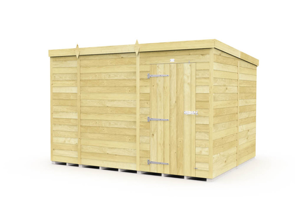 11ft x 8ft Pent Shed
