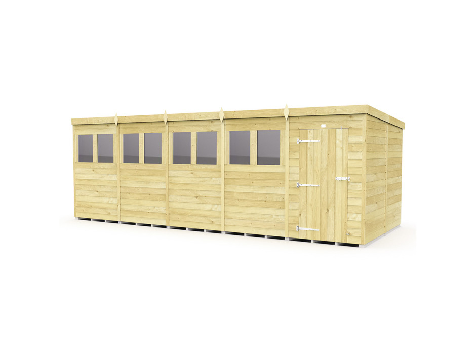20ft x 8ft Pent Shed