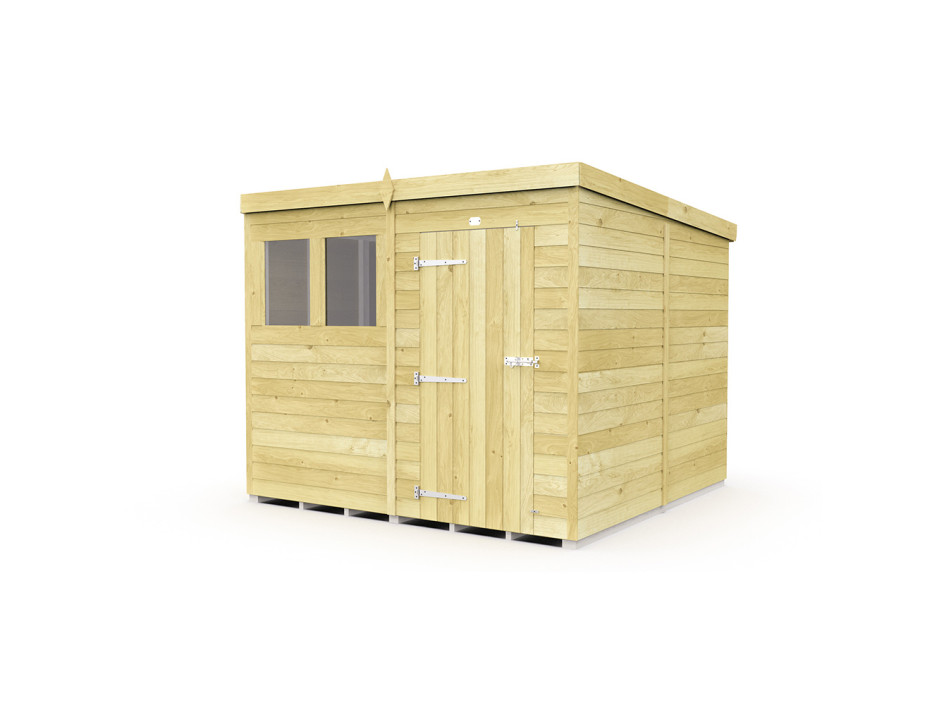 8ft Pent Sheds