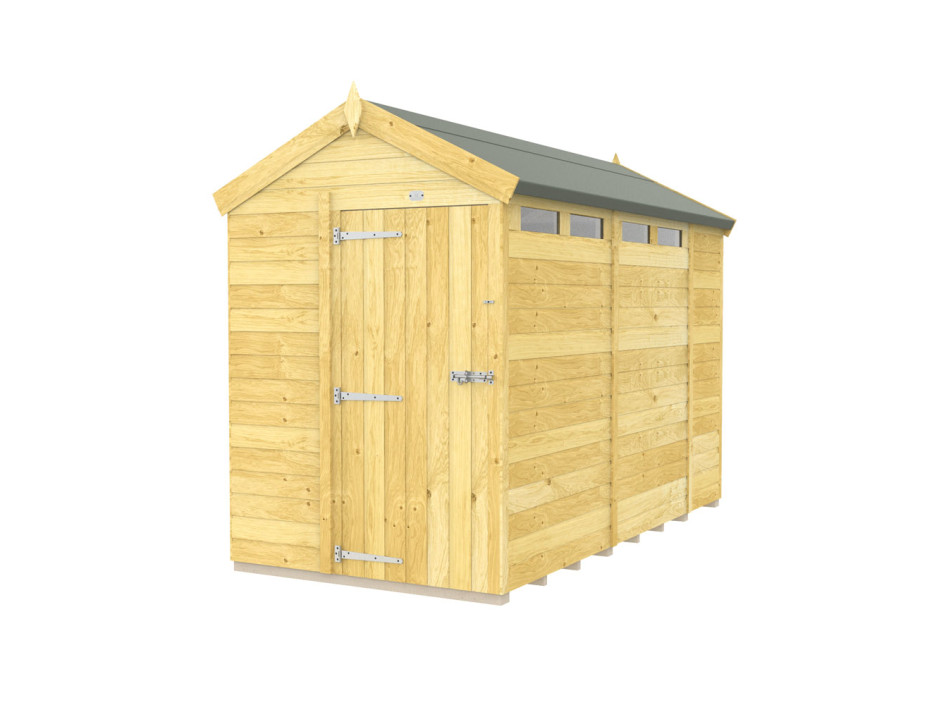 5ft Apex Security Sheds