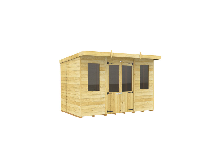 10ft x 8ft Pent Summer House