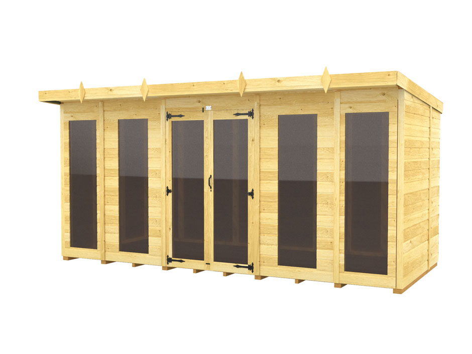 7ft Pent Summer Houses FHW