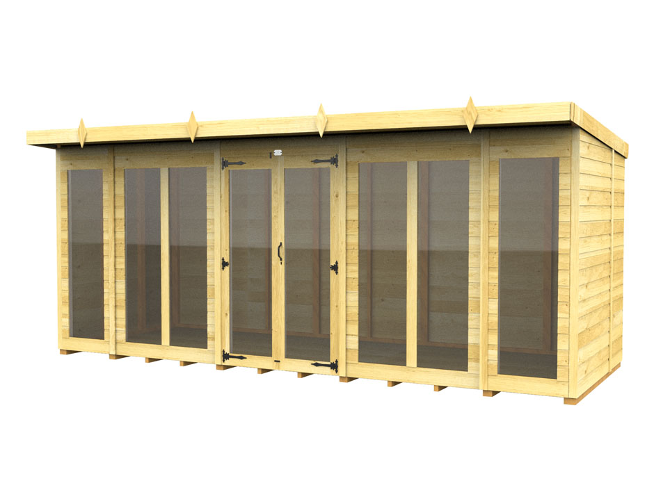 8ft Pent Summer Houses FHW