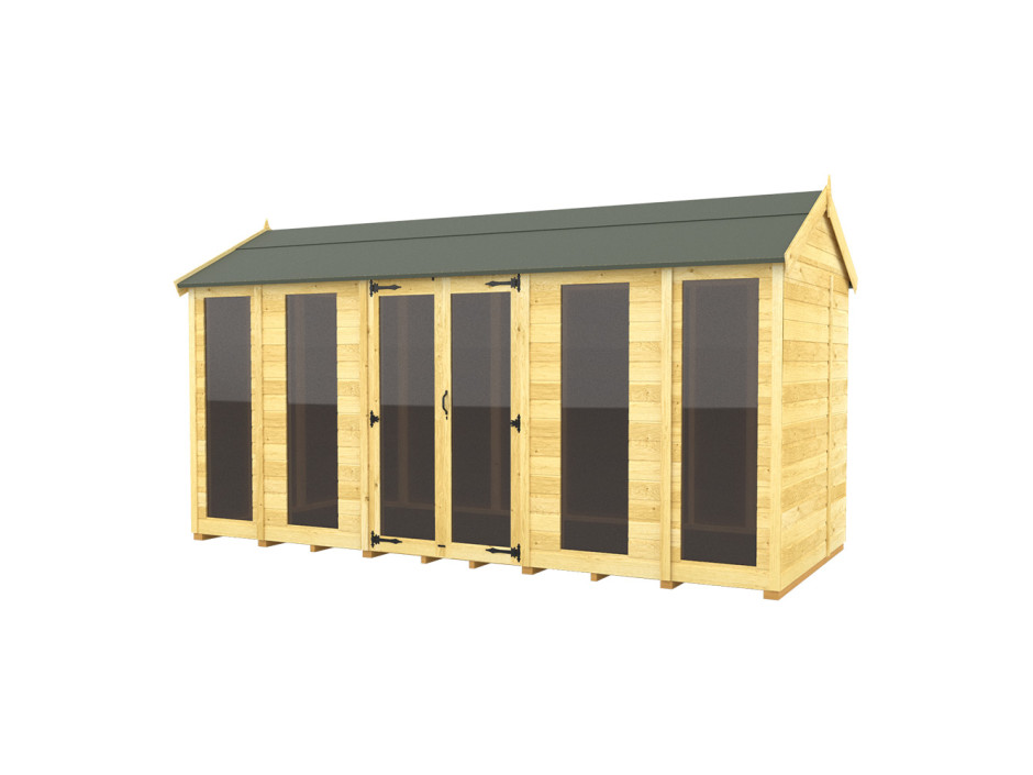 8ft Apex Summer Houses FHW