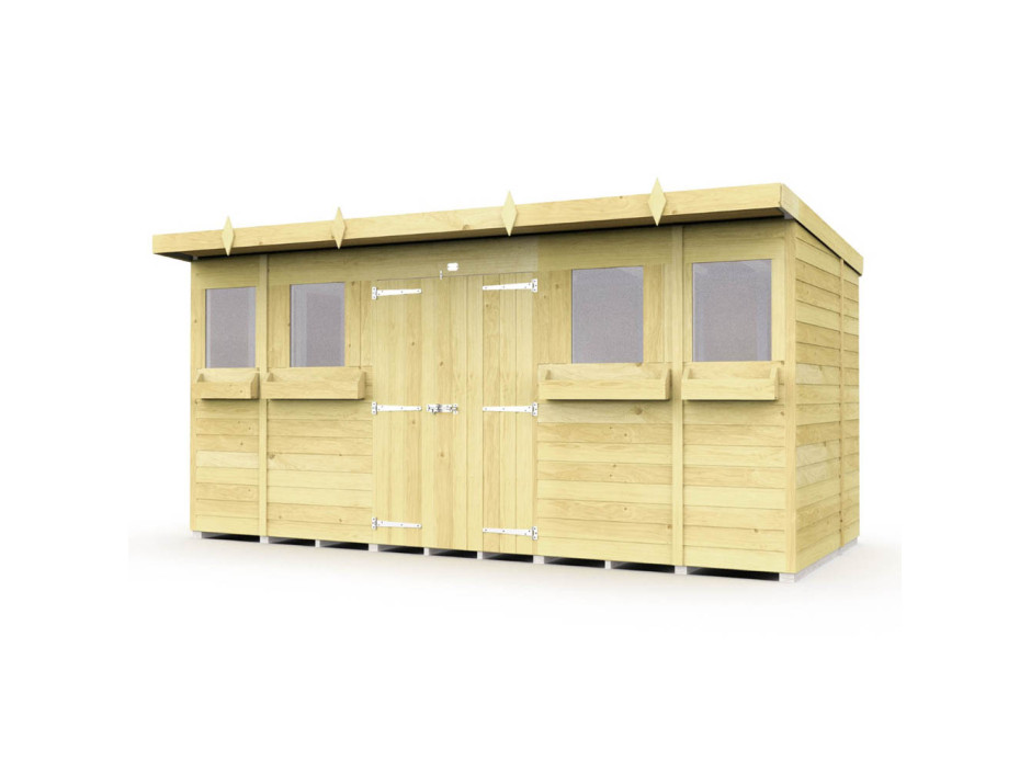 8ft Pent Summer Sheds