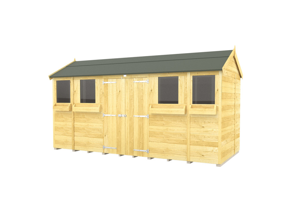 8ft Apex Summer Sheds