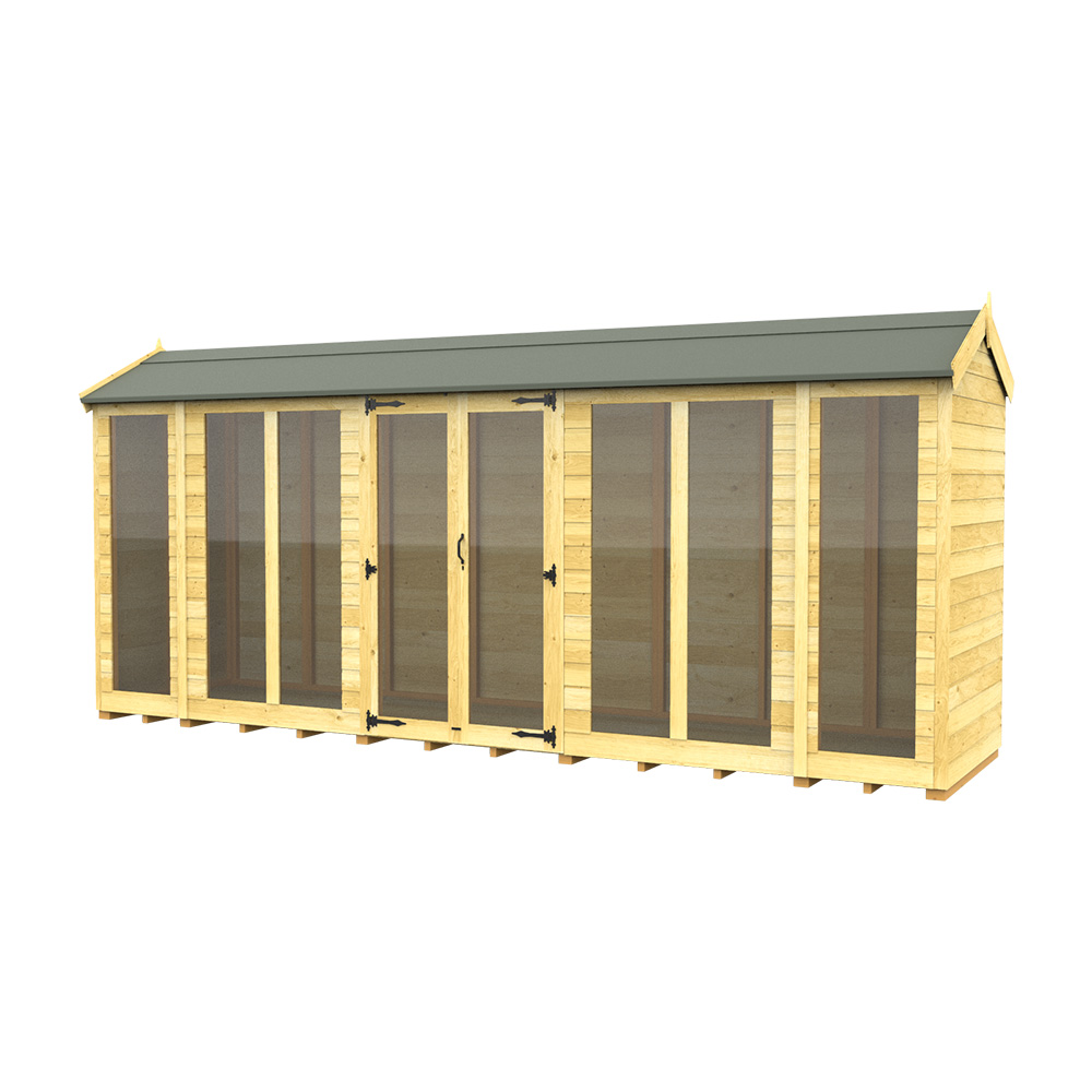 Full Height Glass Apex Summer Houses<sup>70</sup>